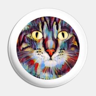 Curious floppy cat Pin