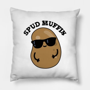 Spud Muffin Cute Potato Pun Pillow