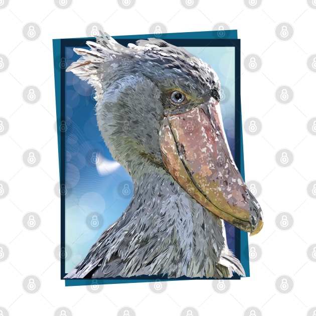 Shoebill by obscurite