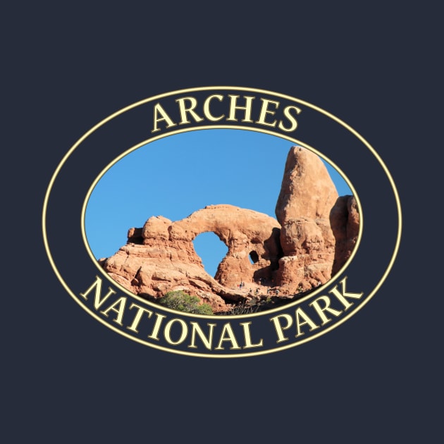 Turret Arch at Arches National Park in Moab, Utah by GentleSeas