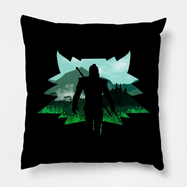 Geralt Pillow by bocaci