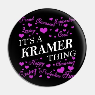 It's a KRAMER Thing Pin