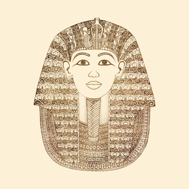 Pharaoh Tutankhamun by Art_et_Be