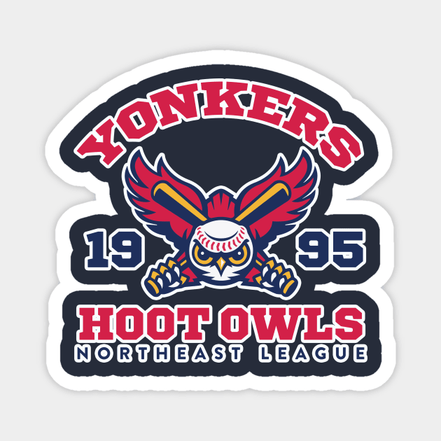 Yonkers Hoot Owls Magnet by JP