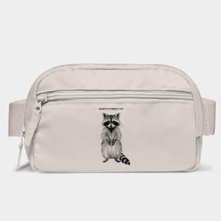 Adopt a Street Cat Funny Raccoon Animal Lover Meme Bag