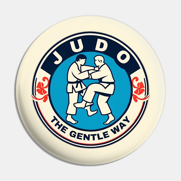 Judo Fighter Pin by TaevasDesign