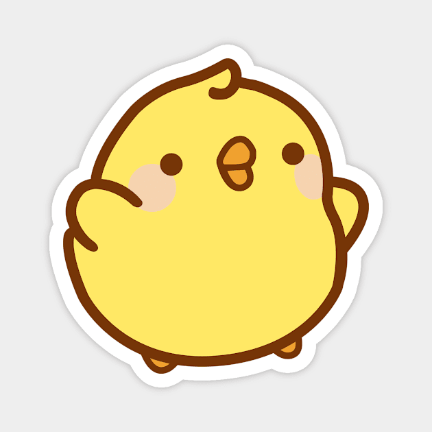 Piu Piu - Molang Magnet by LuisP96