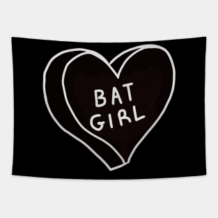 Bat Girl Tapestry