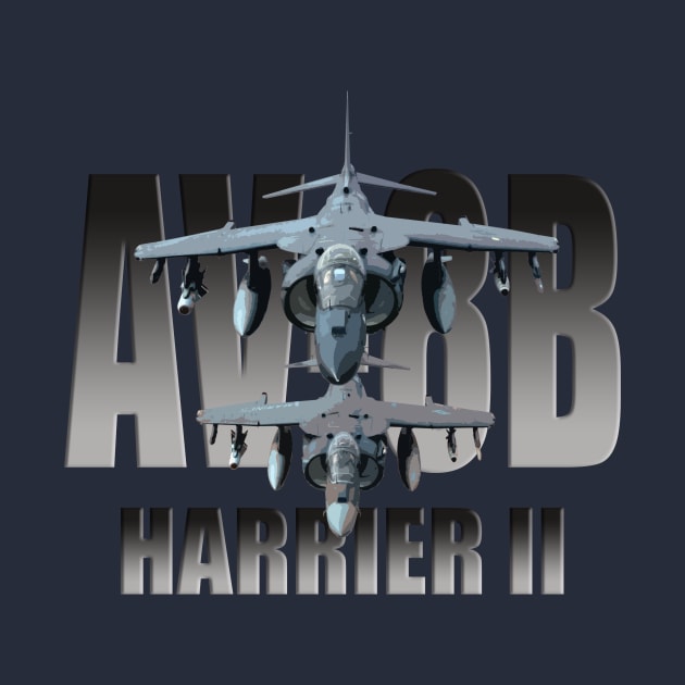 AV-8B Harrier II by Caravele