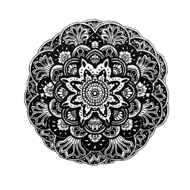 Peace Mandala by Luke Gray