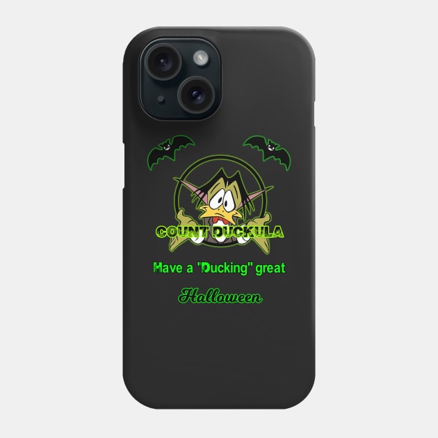 Count Duckula Halloween Phone Case by Specialstace83