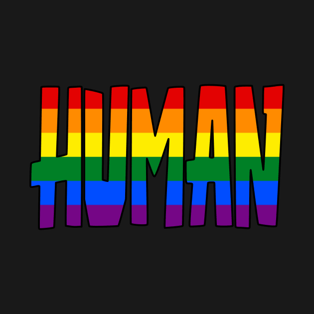 Human Pride Flag by Fig-Mon Designs