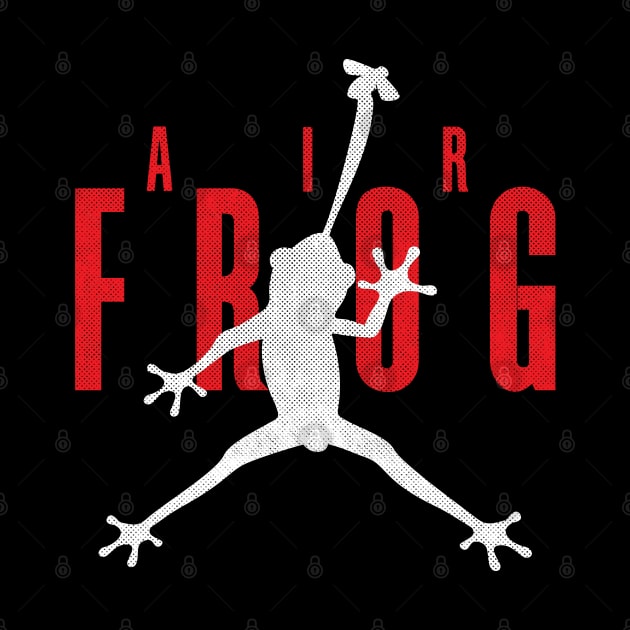 Funny Air Frog I Love Frogs by opippi