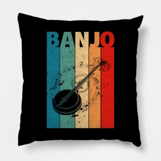 Vintage Banjo Pillow