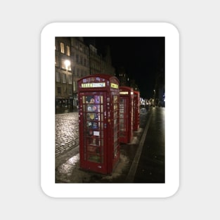 Red Telephone Boxes, London Magnet