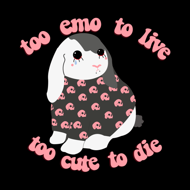 Too emo to live too cute to die by rachelaranha