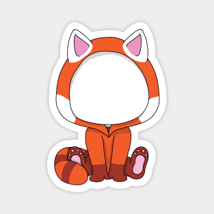 creepypasta red panda (slenderman) Magnet