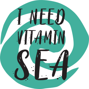 I Need Vitamin Sea Magnet