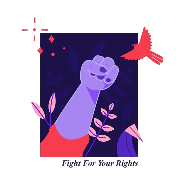 FIGHT FOR YOUR RIGHTS by sarazetouniartwork