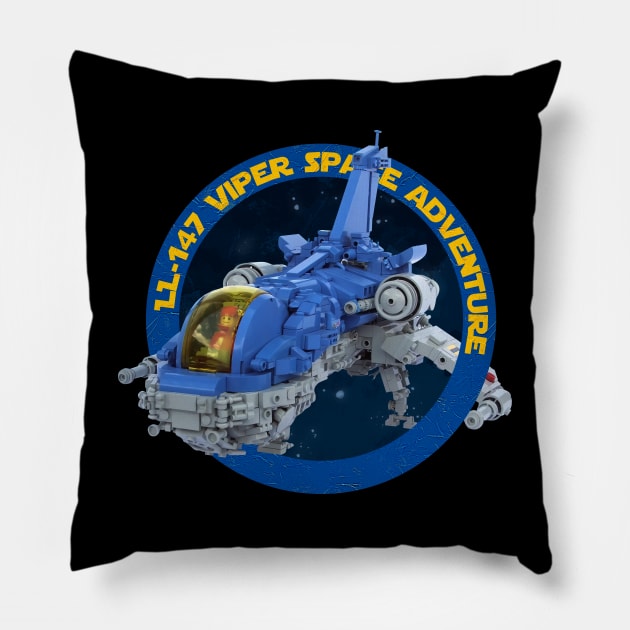 LL 147 Viper Space Adventure Pillow by mamahkian