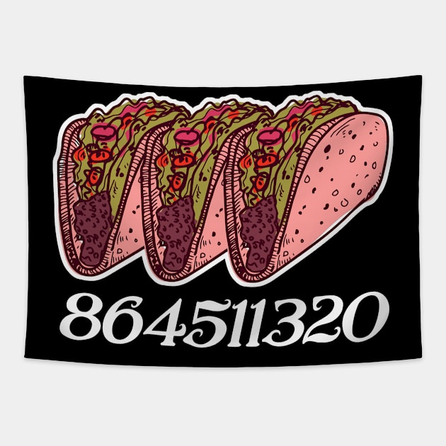 Tacos 864511320 Tapestry by aaallsmiles