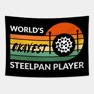 World's Okayest Steelpan Player Tapestry