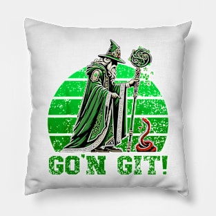 Go'n git st patrick Pillow