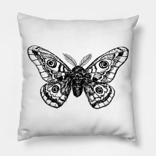 Emperor moth Pillow