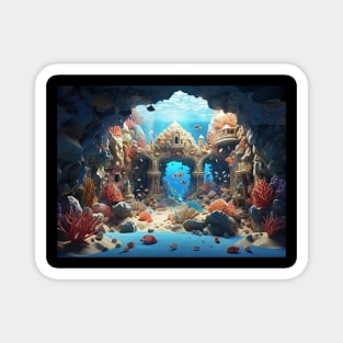 Underwater world Magnet