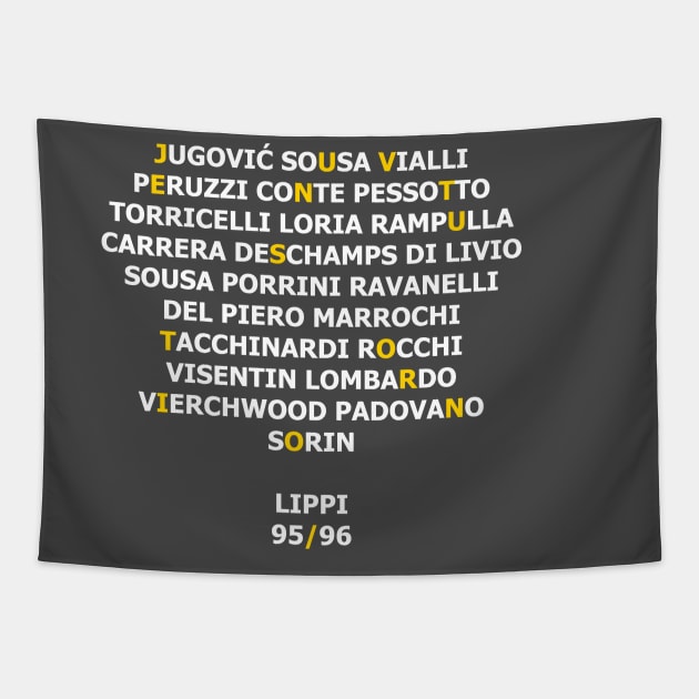 Juventus 95/96 Tapestry by tbajcer