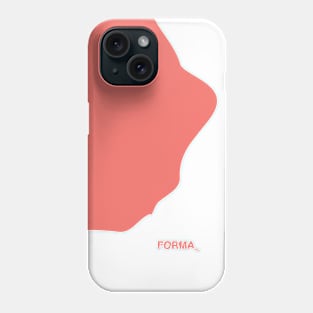 Pink hexagon forma Phone Case