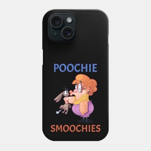 Poochie Smoochies Dog Design Phone Case