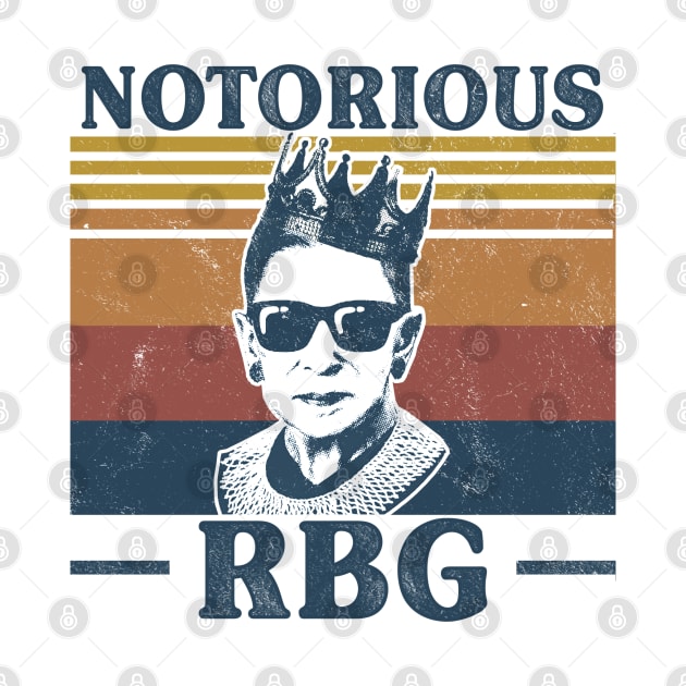 Retro Notorious RBG by salsiant