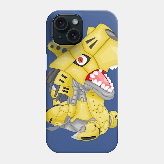 digimon chibi metalseadramon Phone Case by DeeMON