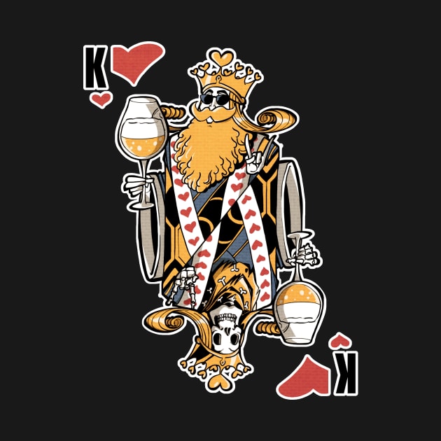 King of hearts and beer by TomiAx