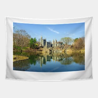 Belvedere Castle and Turtle Pond Tapestry