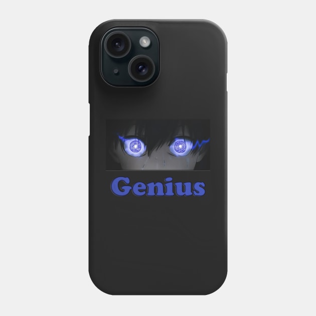 Blue Lock Yoichi Isagi's Eyes Phone Case by Hani-Clothing