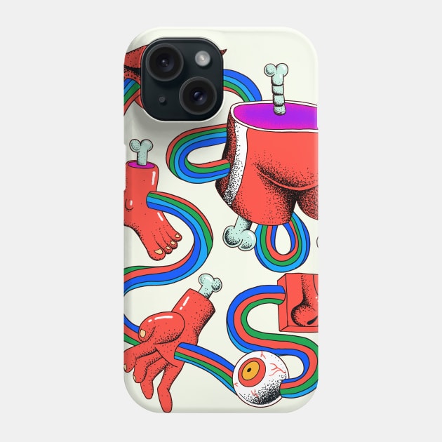 Fall To Pieces Phone Case by Brian_John_Park