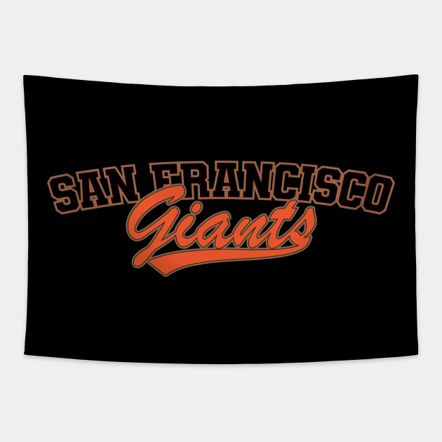 San Francisco Giants Tapestry by Nagorniak