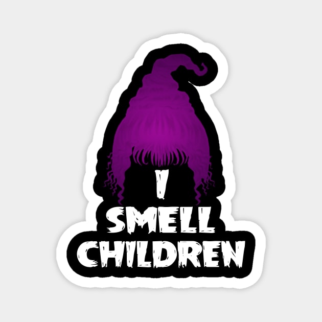 I Smell Children Funny Halloween Magnet by ChristianCrecenzio