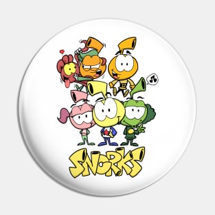 the snorks family Pin