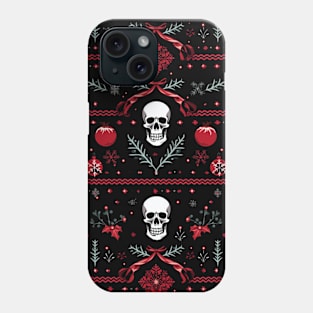 Gothic Ugly Christmas Sweater Phone Case