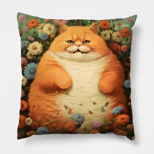 Feline Garden Delight: Cats Amongst a Bouquet of Blooms - Edward Pillow