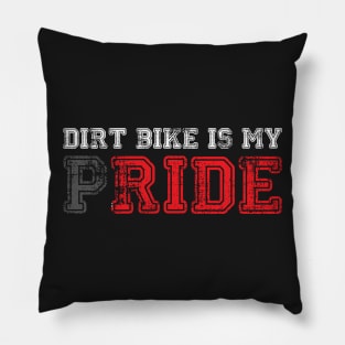 Dirt Bike Pride Pillow