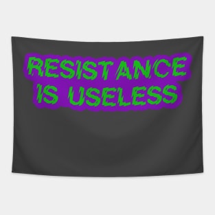 Resistance Is Useless Tapestry