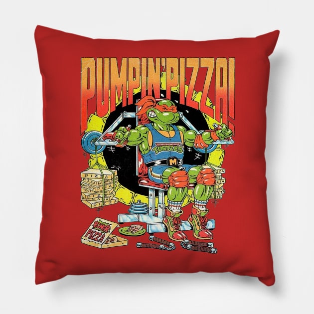 Pumpin' Pizza Pillow by Meat Beat