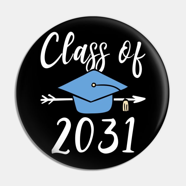 Class Of 2031 Senior Graduation Pin by kateeleone97023