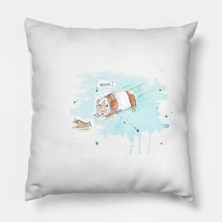 Greedy Wheeker Pillow