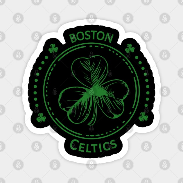 Boston Celtics Clover Magnet by Legendary