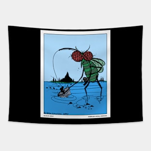 Fly Fishing Funny Fisherman Novelty Gift Tapestry